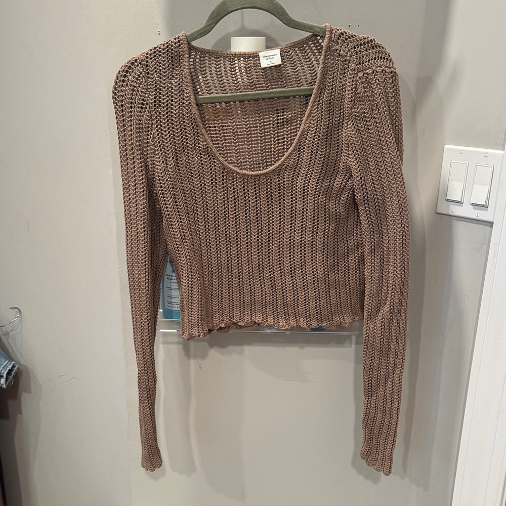 Abercrombie Crochet Sweater